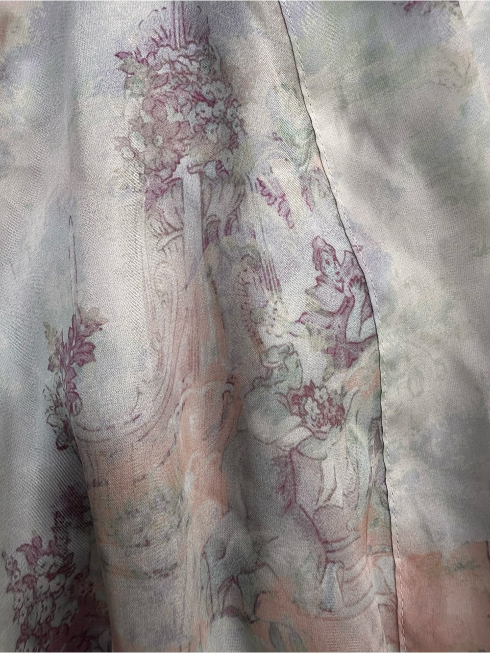 Victoria's Secret Kimono Robe Satin Belted Sleeve Lightweight Size XS/S - Picture 8 of 14